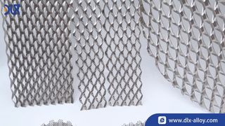99.9% High Purity Pure Nickel Hexagonal Expanded Mesh, Acid & High Temp Resistant Nickel Expanded Me