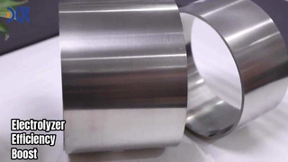 Boost Electrolyzer Efficiency with NiCr Strips