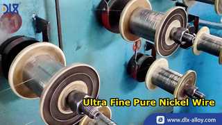 20 Years Factory Pure Nickel Wire Manufacturing, Custom Soft/Hard Temper Nickel Wire for New Energy 