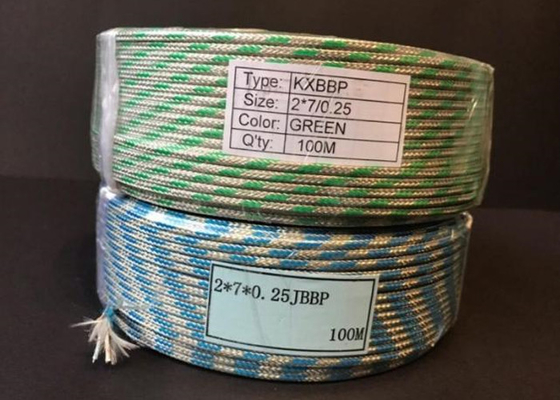 Type K Extension Cable KXBBP 2*7/0.25 Green