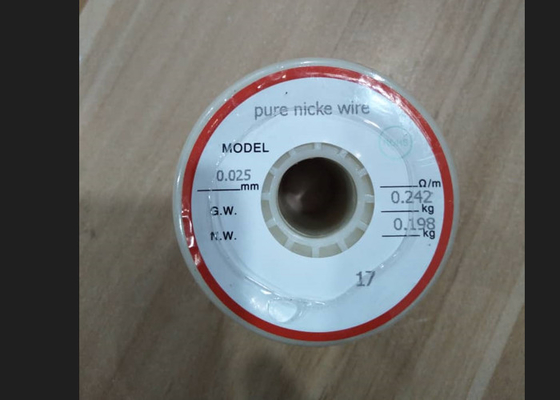 Good price High Purity Nickel 200 Wire 0.025mm with 99.6% Nickel Content for Industrial Applications online