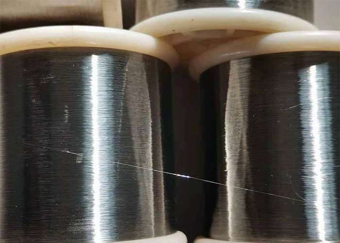 Diameter 0.025mm (0.001in) pure nickel wire NP2 wire from factory.