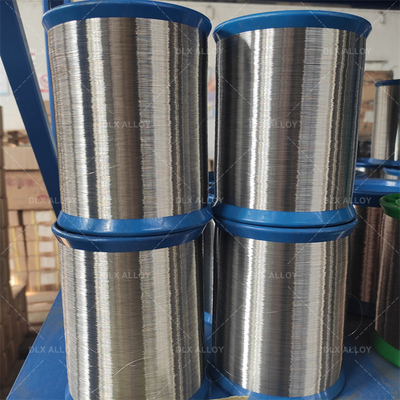 DLX High Purity Ni Electrode Wire 0.05-0.5mm Silver ASTM 99.99% Pure Nickel Wire