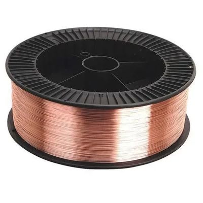 Good price 0.8mm Bright Copper Nickel Alloy Wire Spool AWS A5.14 Standard Melting Point 1455.C 1kg Weight online