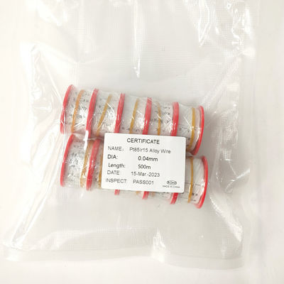 Good price Premium 0.05mm-3mm Platinum Rhodium Thermocouple Wire - Type B/R/S For High-Temperature Applications online