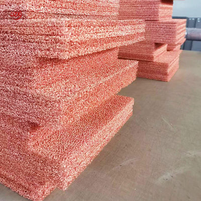 Good price Custom PPI Copper Foam Porosity Cu Metal Foam For Thermal Catalytic Applications online