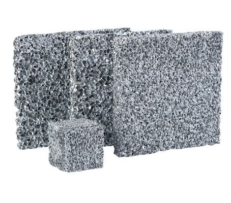 Good price Aluminum Foam Insulation Panel Closed-Cell Acoustic Metal Sheet for Buildings online